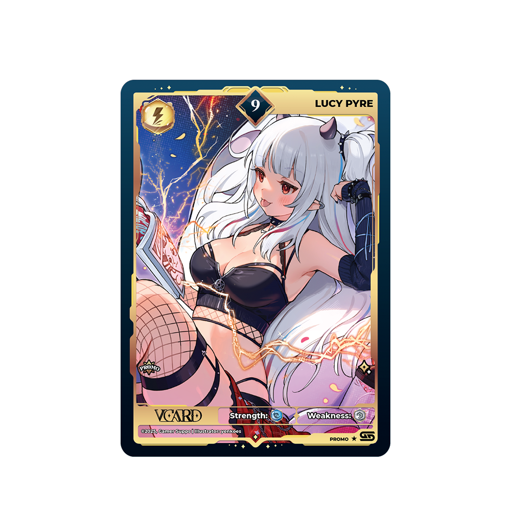 Creator Cups x Lucy Pyre: VCard Promo Card (Info)