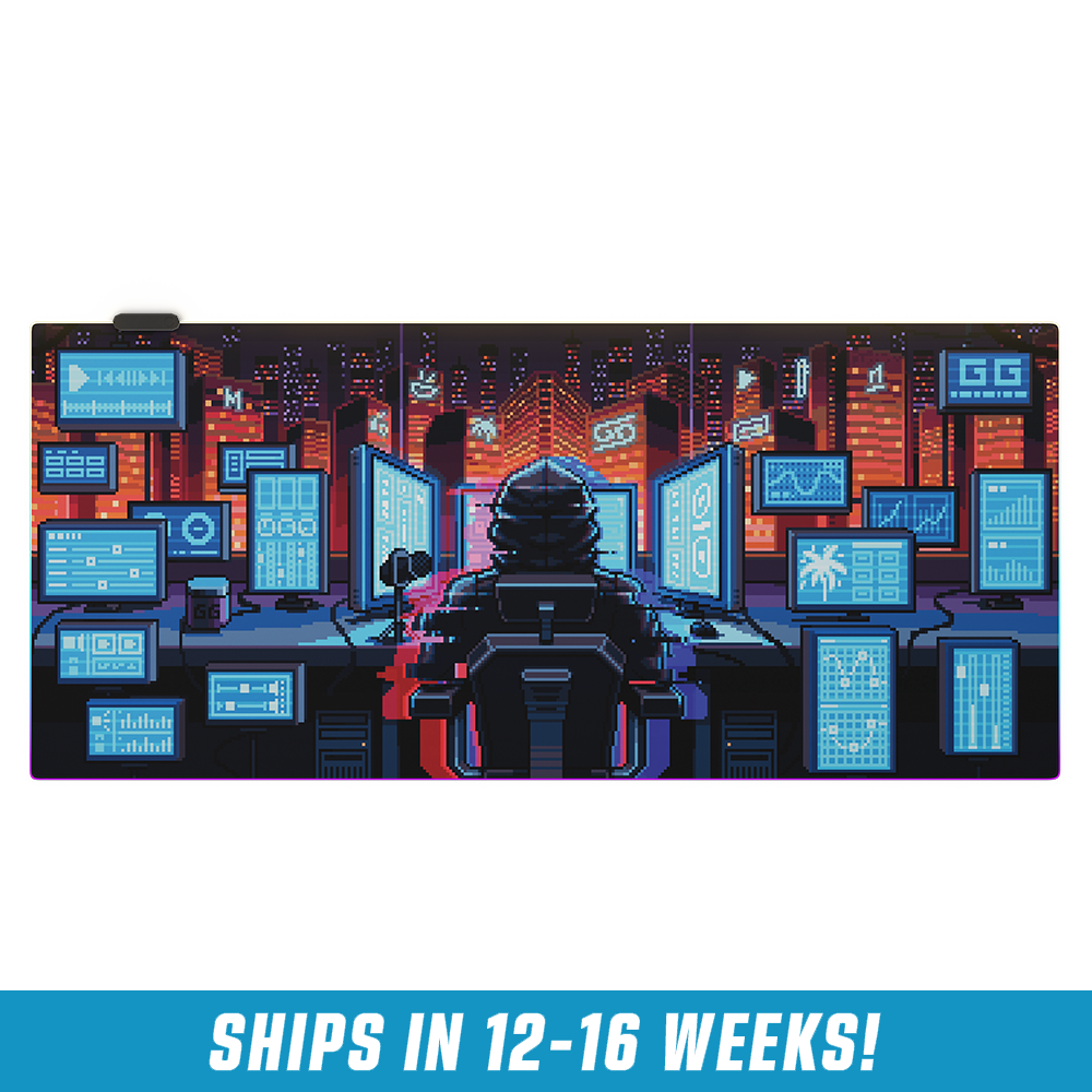 PIXEL CUPS x Max0r RGB Mouse Pad