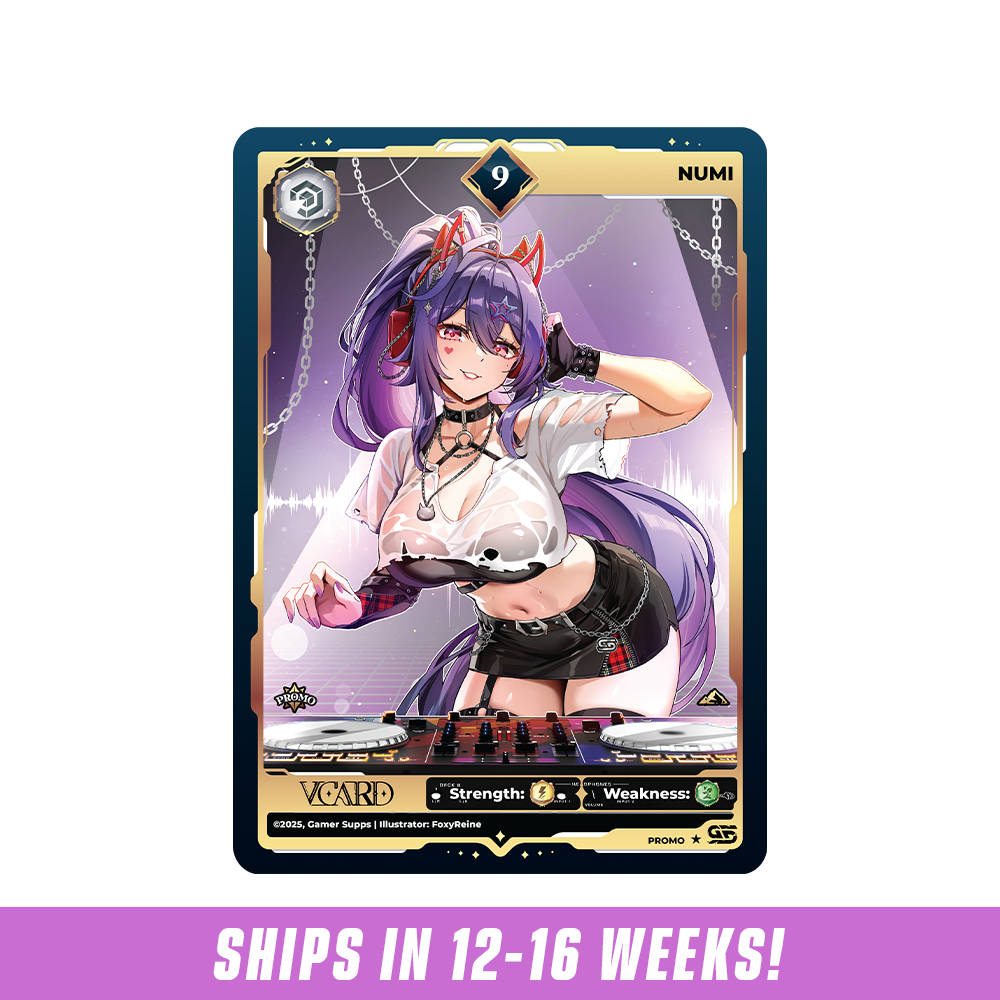Creator Cups x Numi: VCard Promo Card (Info)