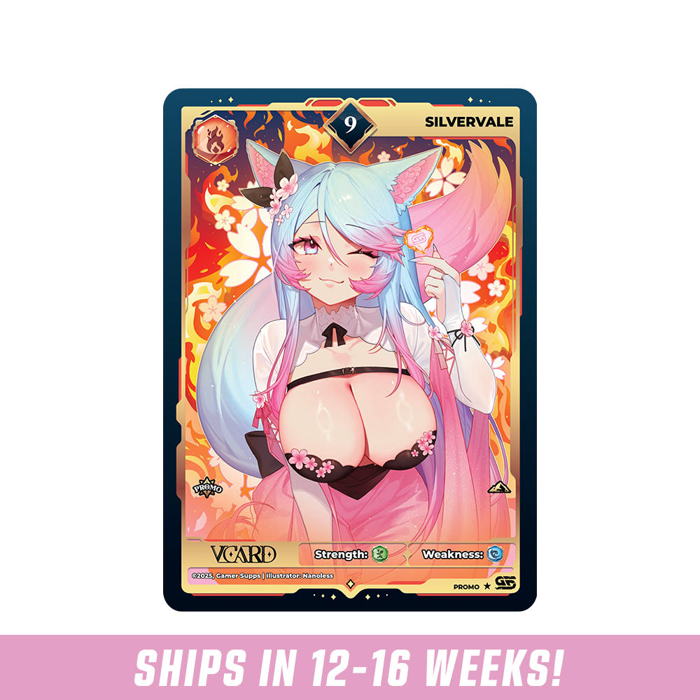 Creator Cups x Silvervale: VCard Promo Card (Info)